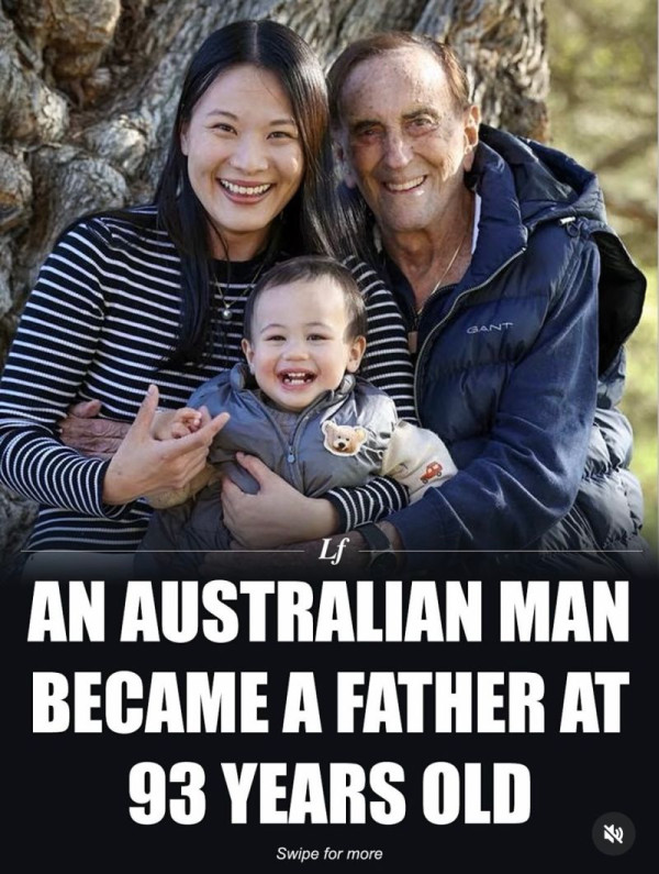 93살에 아빠가 된 호주남자