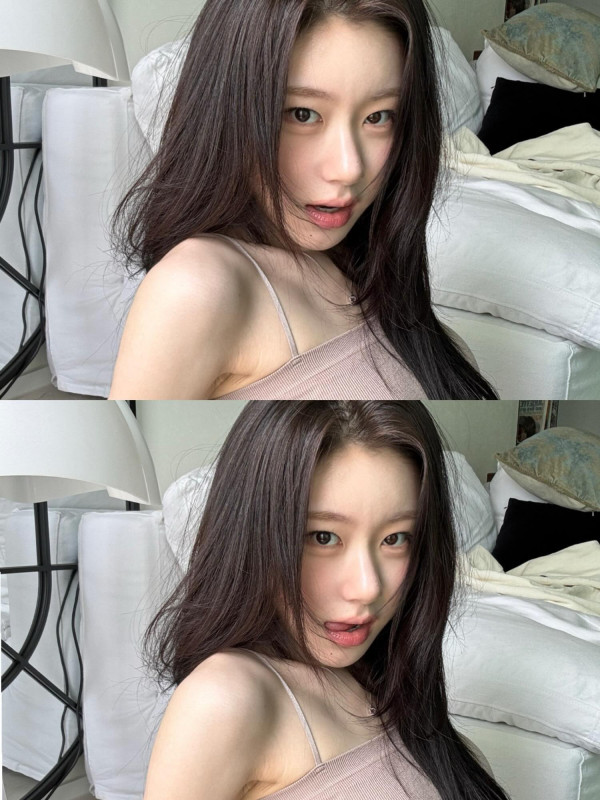 있지 채령 셀카