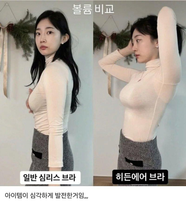 요즘 길거리에 가슴 큰 여자가 많은 이유