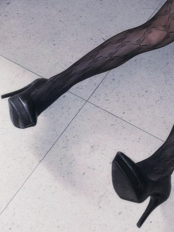 빌리 츠키 망사 스타킹