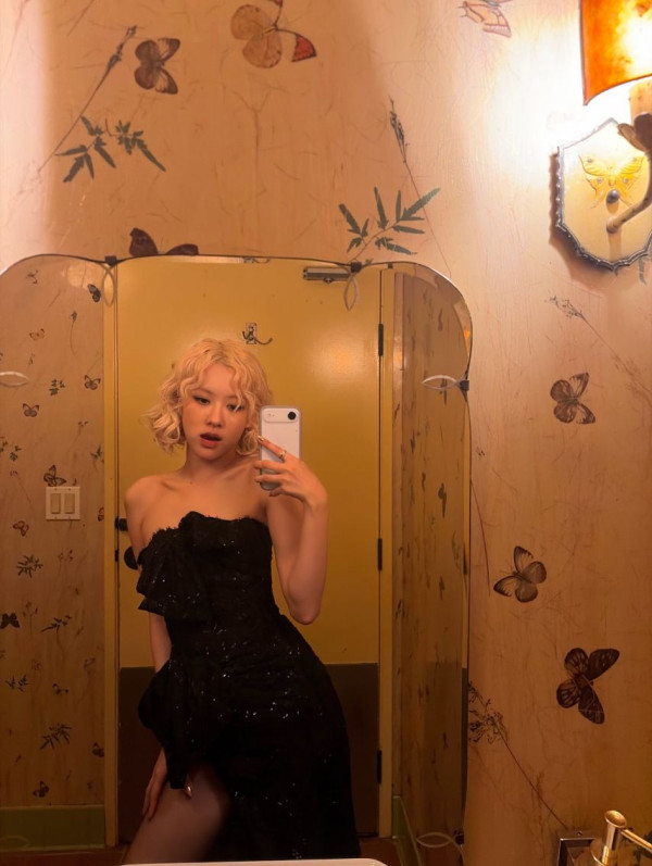 그래미 무대 후 블핑 로제X브루노 마스 피자 타임