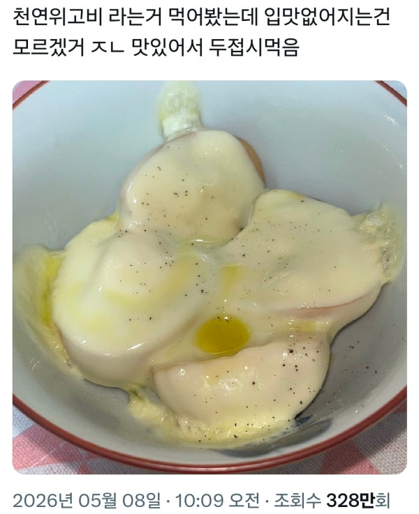 갑자기 유행했다던 천연위고비