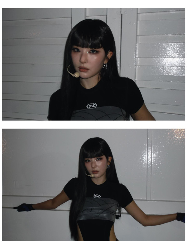 팬티끈 올라온 검정 모노키니 의상 레드벨벳 슬기.jpg