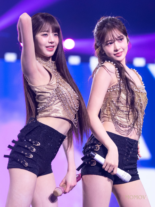 장원영 X 안유진 란제리룩