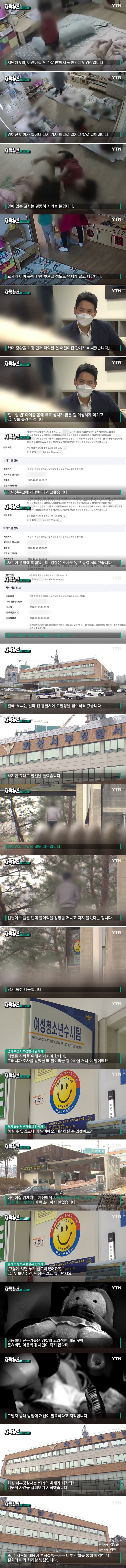 어린이집 학대 사건 고발하러가면 겪게되는일