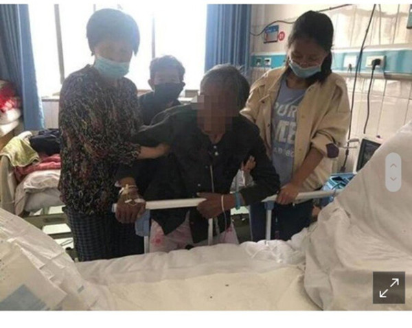 모친을 생매장한 아들