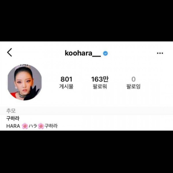 설리,구하라 인스타그램 근황