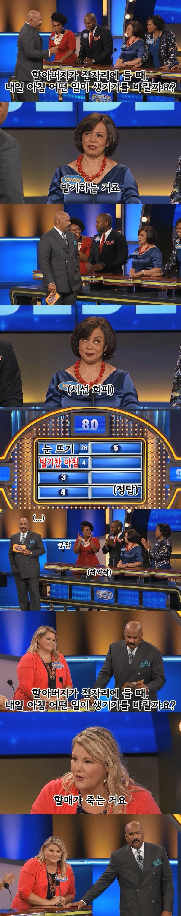 고통 받는 퀴즈쇼 진행자