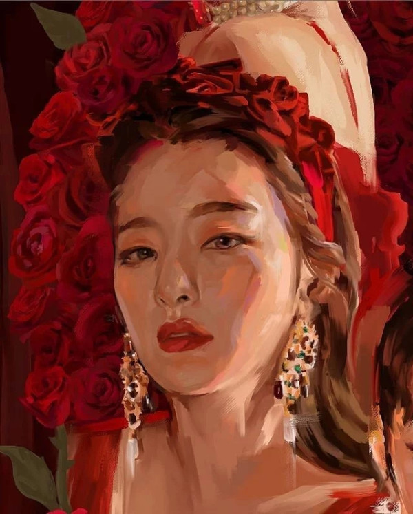 동화 속 공주들 같은 레드벨벳 콘서트 포스터