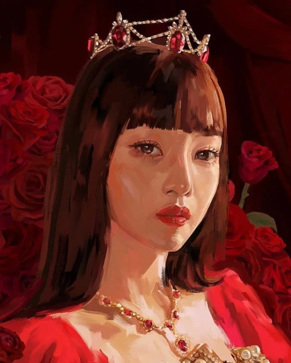 동화 속 공주들 같은 레드벨벳 콘서트 포스터